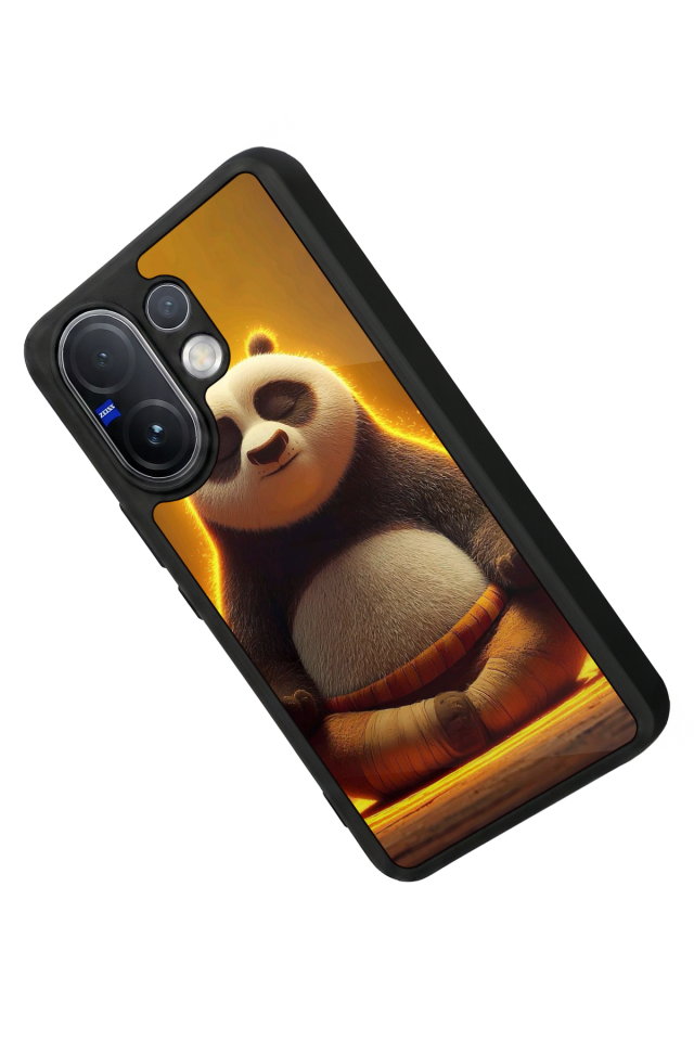 Vivo V60 Uyumlu Kung Fu Panda Tasarımlı Glossy Premium Kılıf