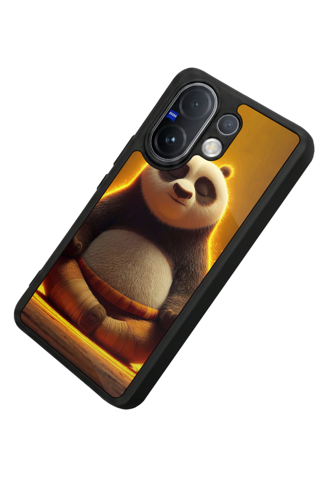 Vivo V60 Uyumlu Kung Fu Panda Tasarımlı Glossy Premium Kılıf