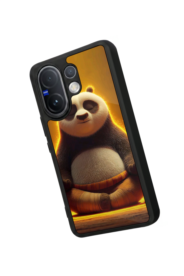 Vivo V60 Uyumlu Kung Fu Panda Tasarımlı Glossy Premium Kılıf
