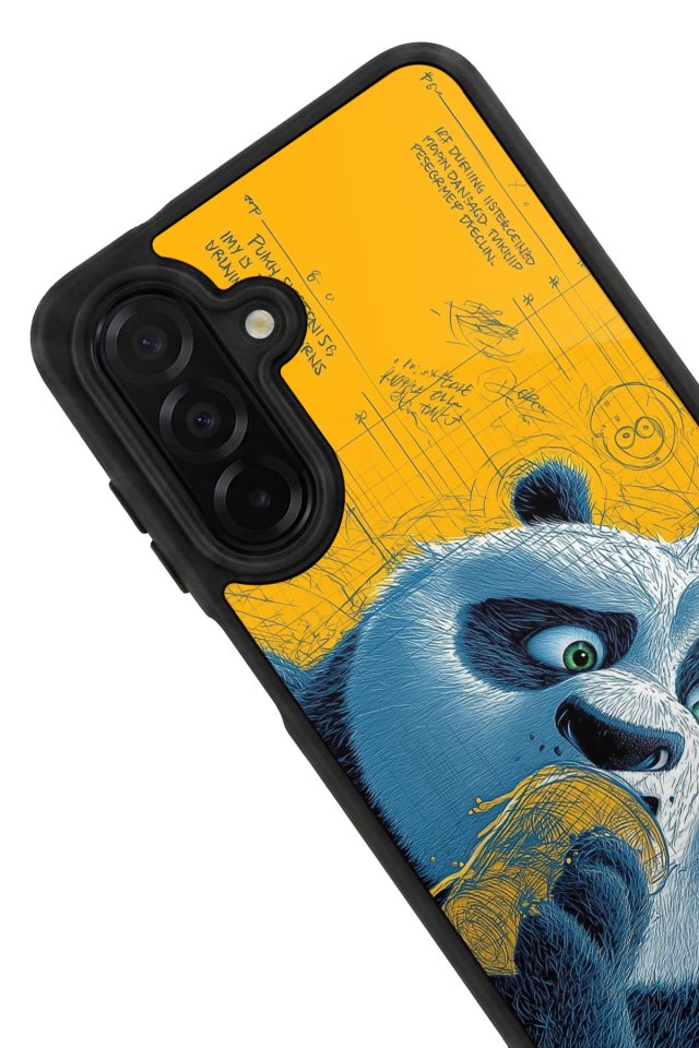 Samsung Galaxy A56 Uyumlu Kung Fu Panda Tasarımlı Glossy Premium Kılıf