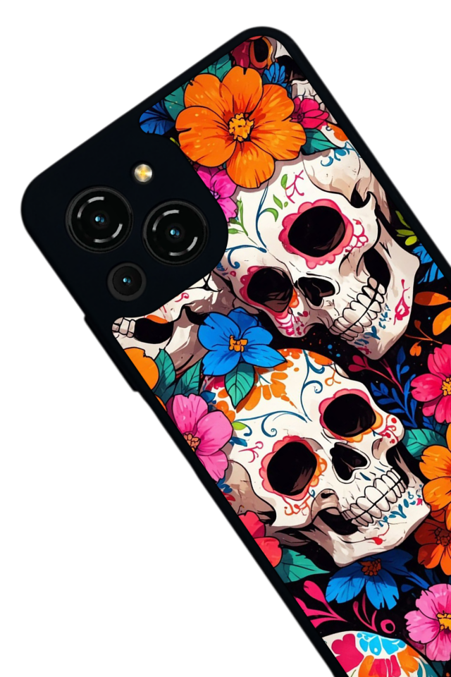 Reeder S23 Pro Max Uyumlu KuruKafa Tasarımlı Glossy Premium Kılıf