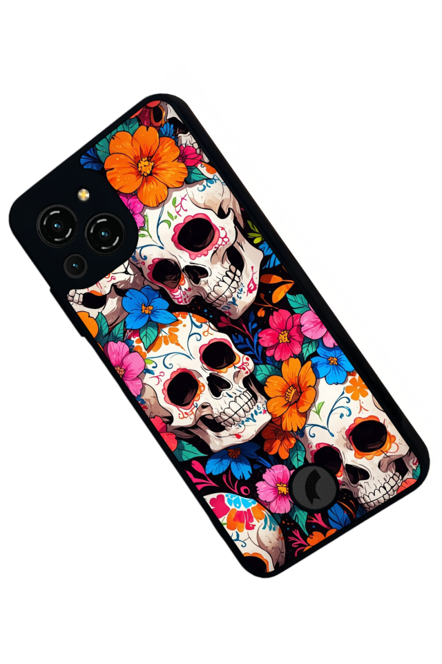 Reeder S23 Pro Max Uyumlu KuruKafa Tasarımlı Glossy Premium Kılıf