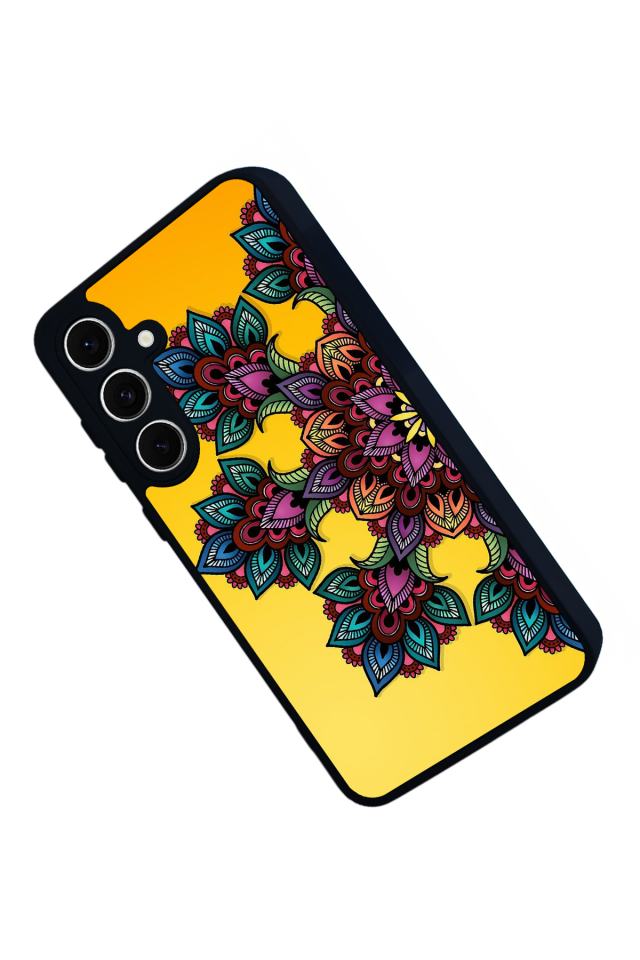 Samsung Galaxy A16 Uyumlu Mandala Tasarımlı Glossy Premium Kılıf
