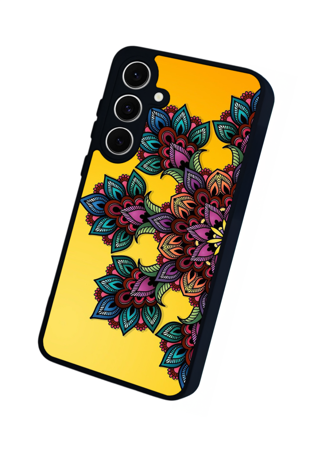 Samsung Galaxy A16 Uyumlu Mandala Tasarımlı Glossy Premium Kılıf
