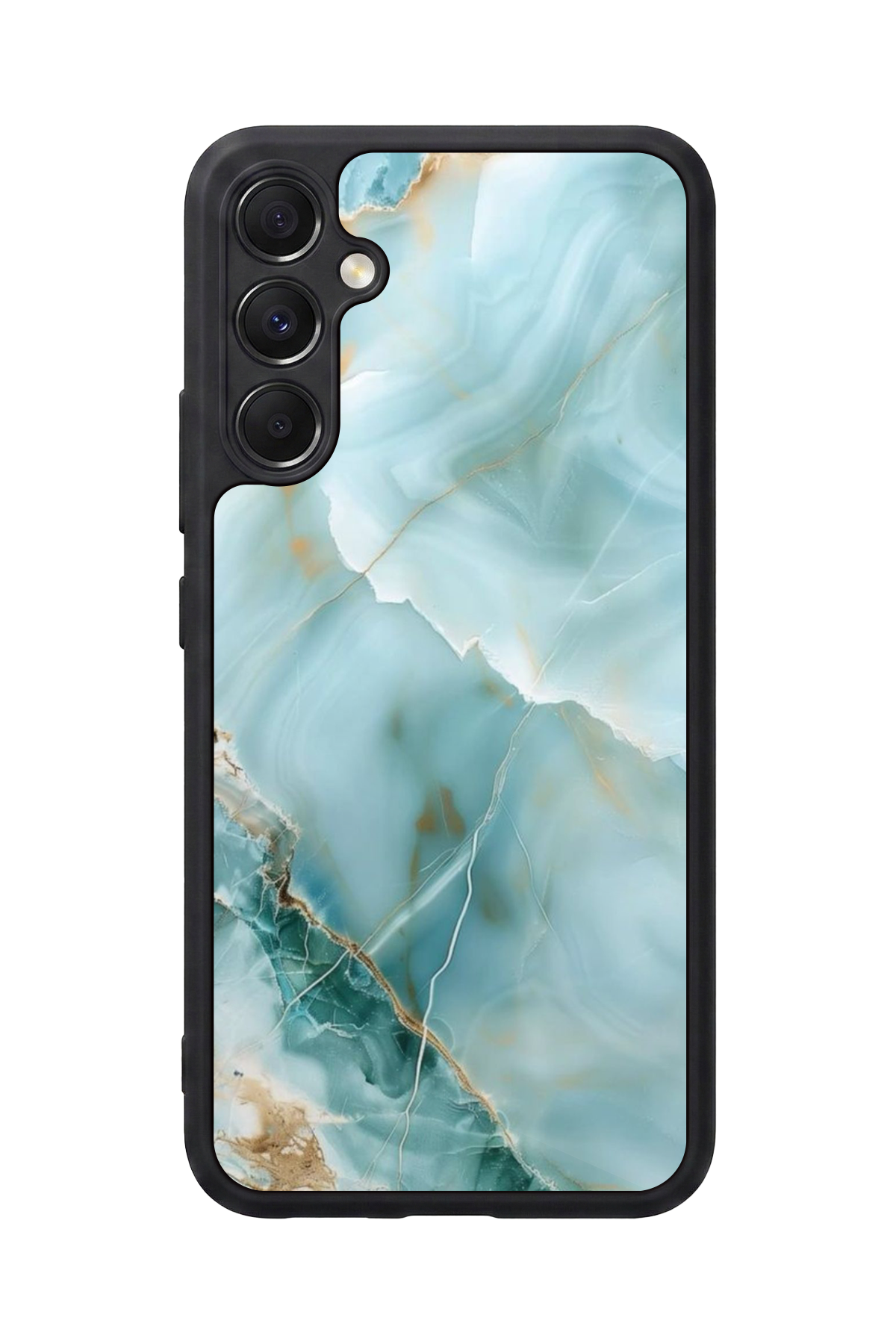 Samsung Galaxy M34 Uyumlu Mermer Marble Tasarımlı Glossy Premium Kılıf