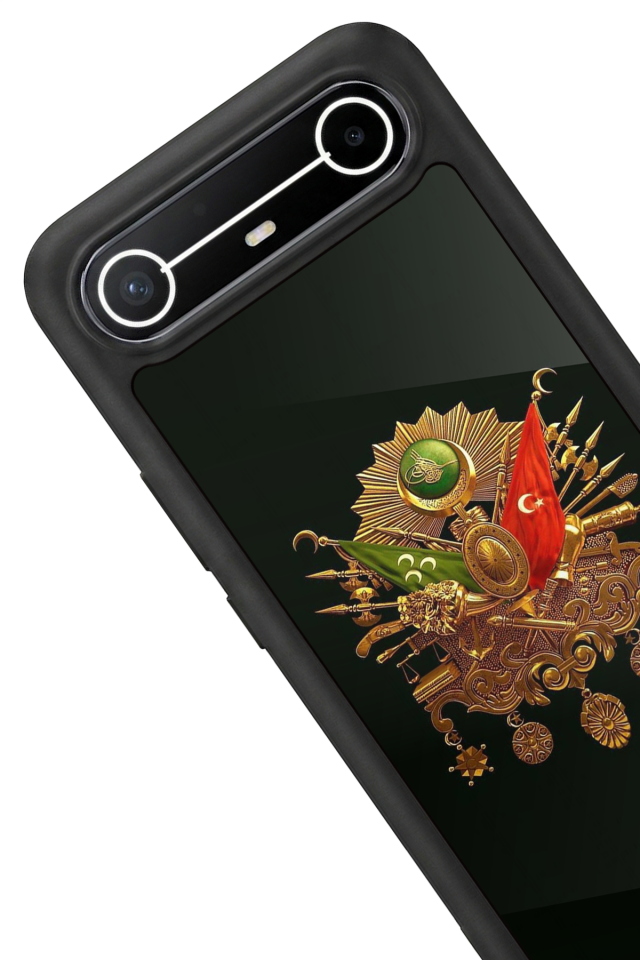 Tecno Spark Slim 5G Uyumlu Osmanli Tugrasi Tasarımlı Glossy Premium Kılıf