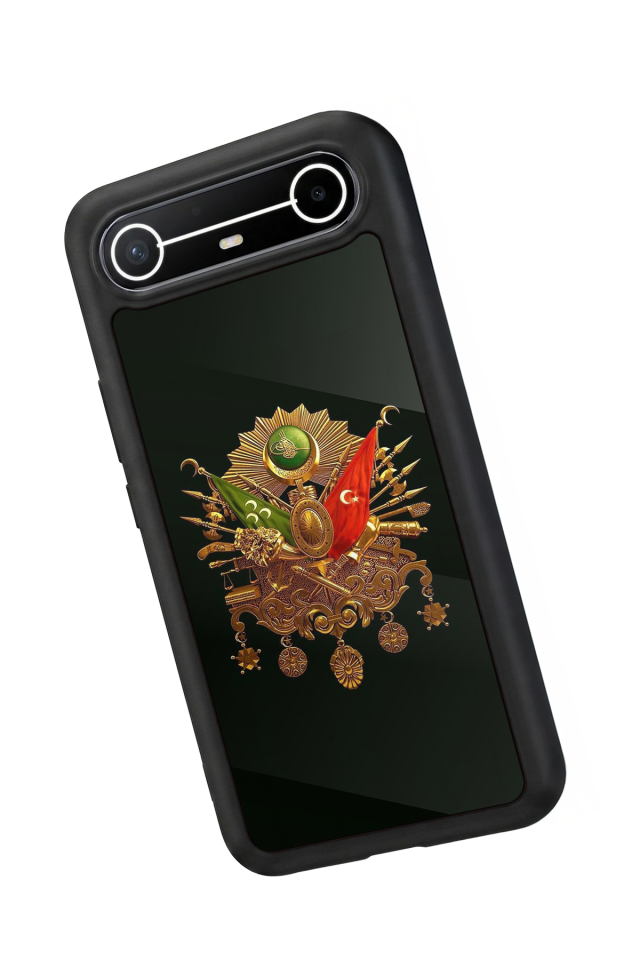 Tecno Spark Slim 5G Uyumlu Osmanli Tugrasi Tasarımlı Glossy Premium Kılıf
