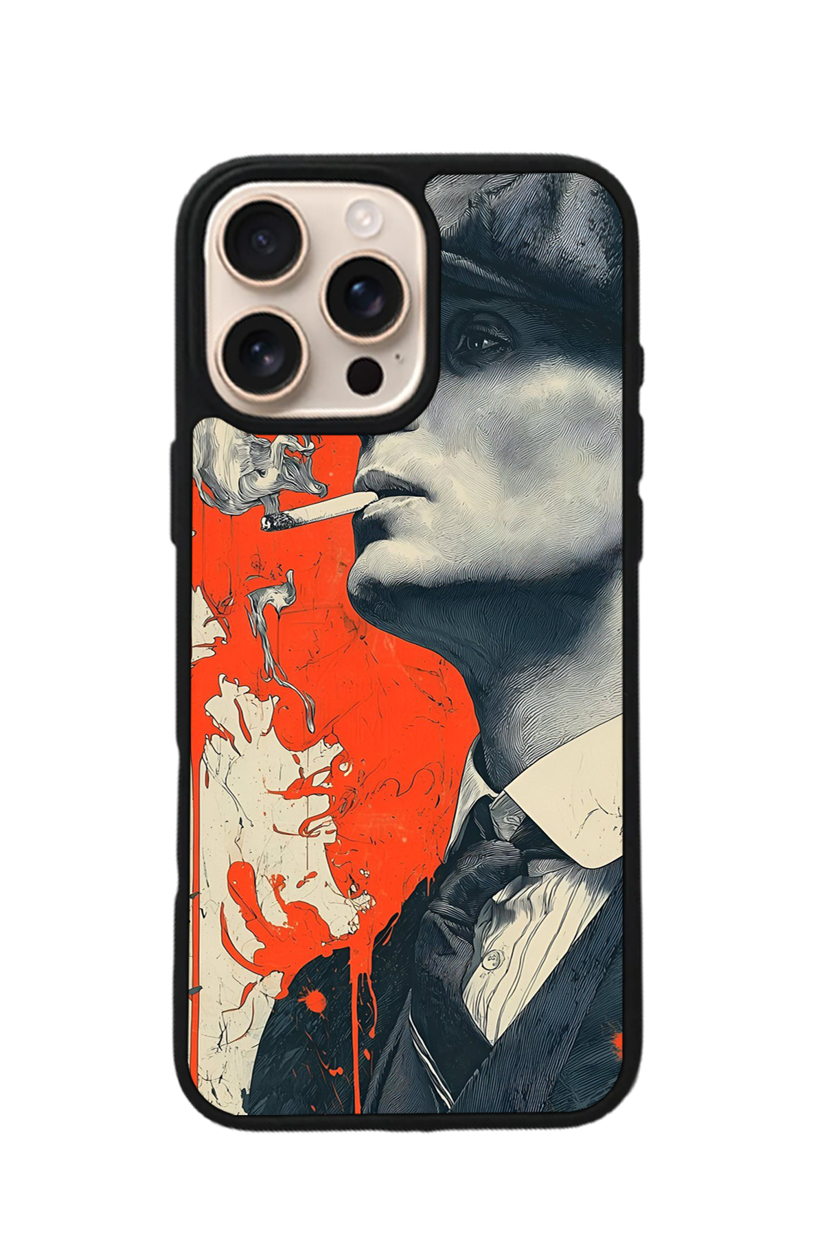 iPhone 16 Pro Max Uyumlu Peaky Blinders Tasarımlı Glossy Premium Kılıf