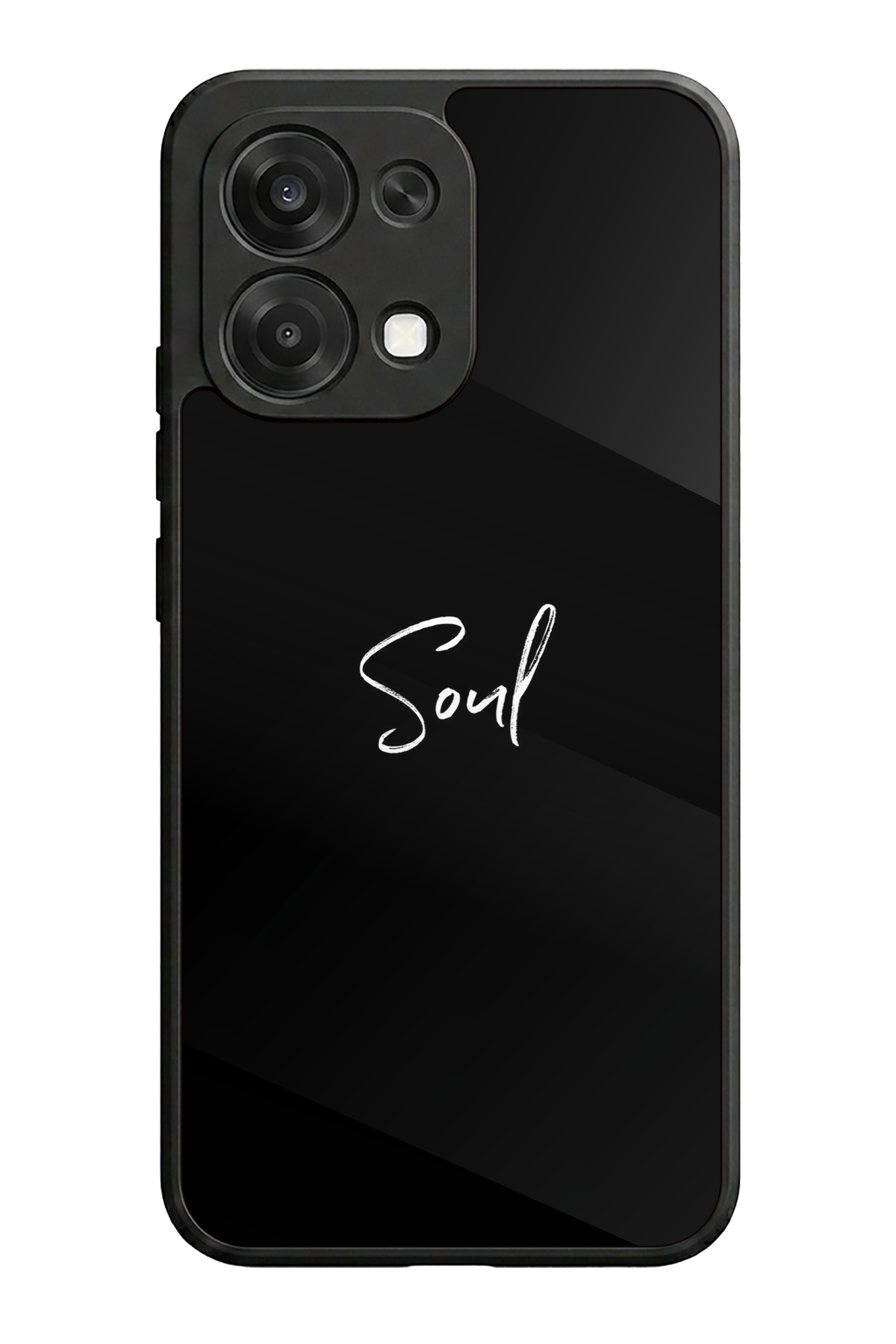Oppo A6 Pro Uyumlu SOUL Tasarımlı Glossy Premium Kılıf