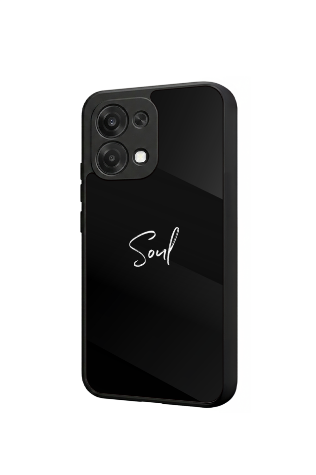 Oppo A6 Pro Uyumlu SOUL Tasarımlı Glossy Premium Kılıf