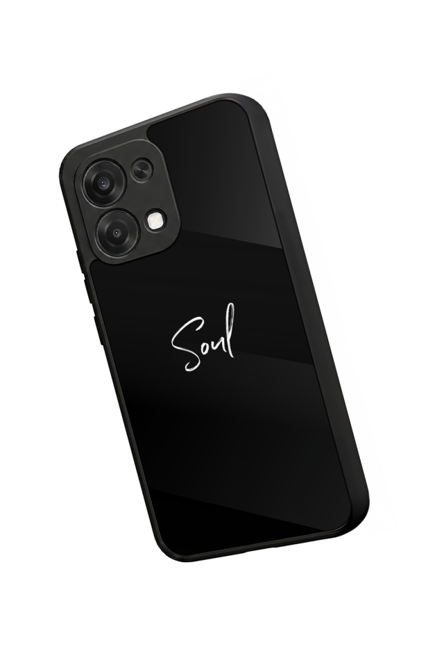 Oppo A6 Pro Uyumlu SOUL Tasarımlı Glossy Premium Kılıf