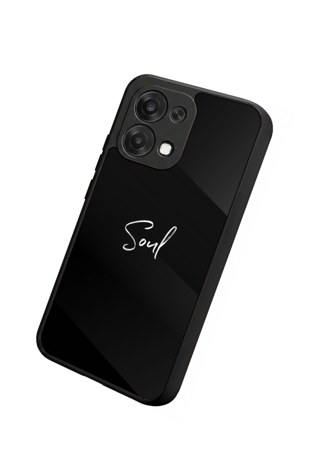 Oppo A6 Pro Uyumlu SOUL Tasarımlı Glossy Premium Kılıf