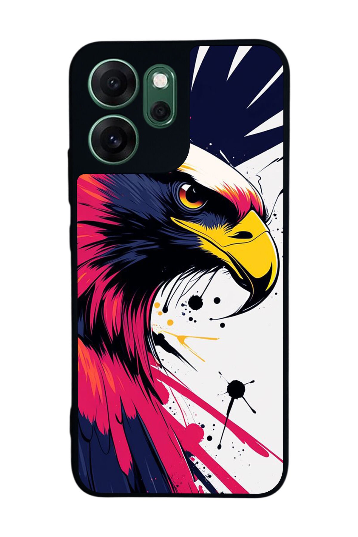 Oppo Reno 14F Uyumlu Besiktas Tasarımlı Glossy Premium Kılıf