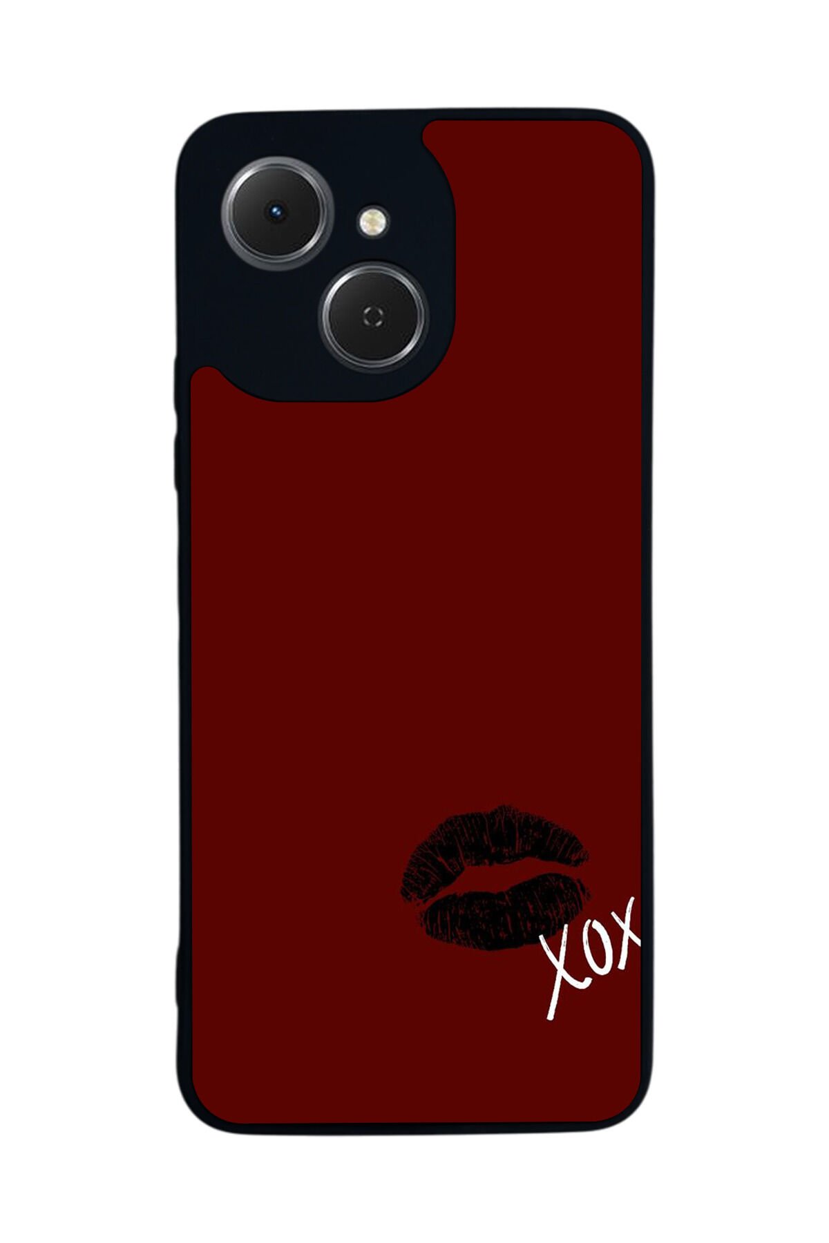 Tecno Spark 40C Uyumlu Kalp Love Tasarımlı Glossy Premium Kılıf