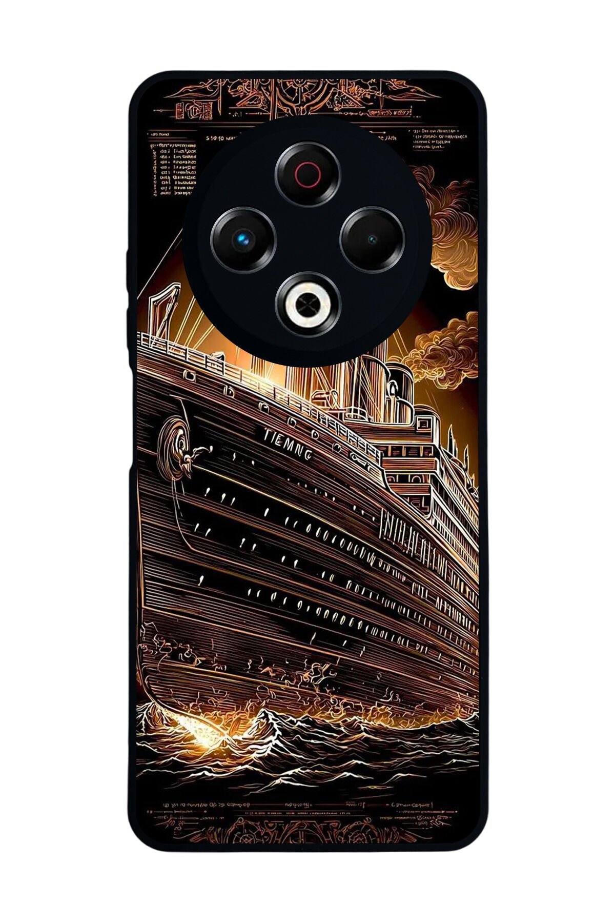 Tecno Spark 30 Uyumlu Korsan Tasarımlı Glossy Premium Kılıf