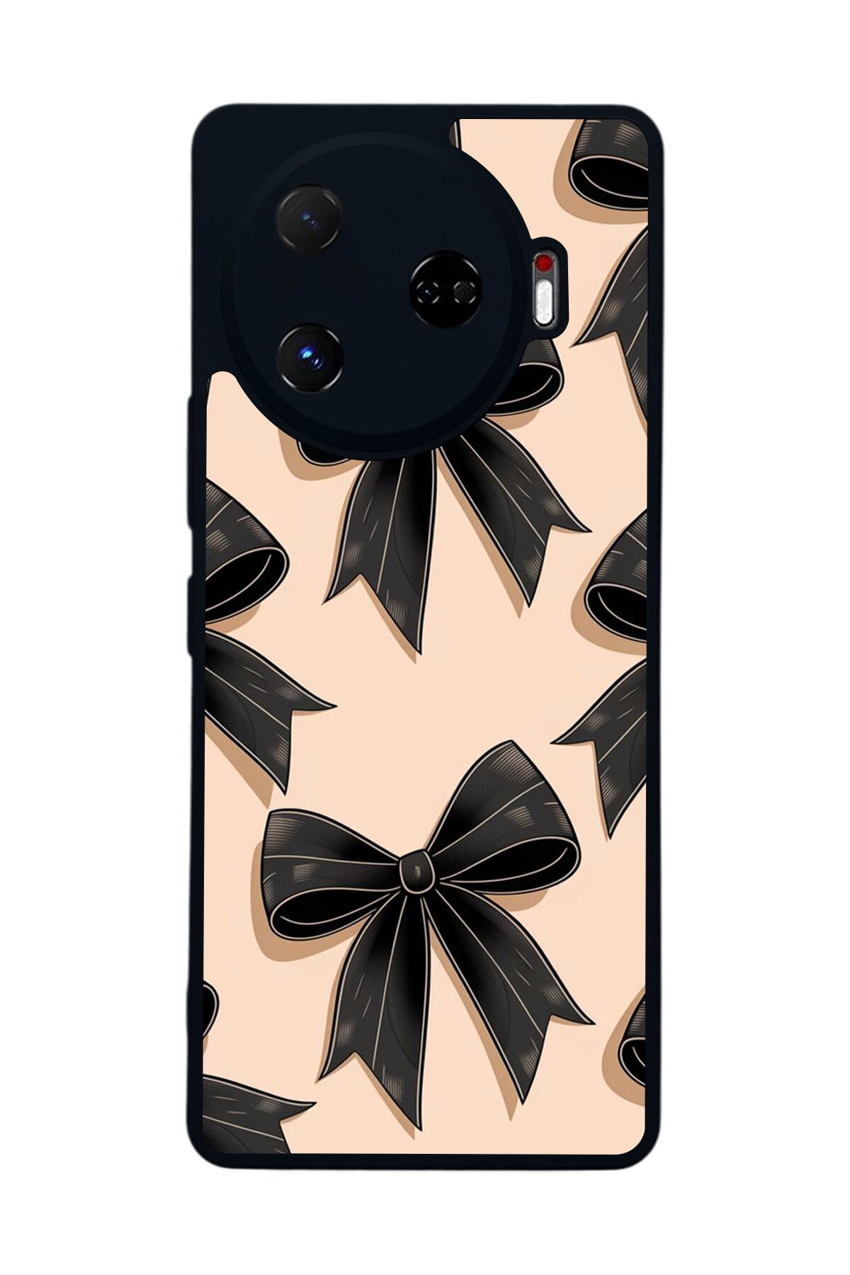 Tecno Camon 30 Pro Uyumlu Kurdele Tasarımlı Glossy Premium Kılıf
