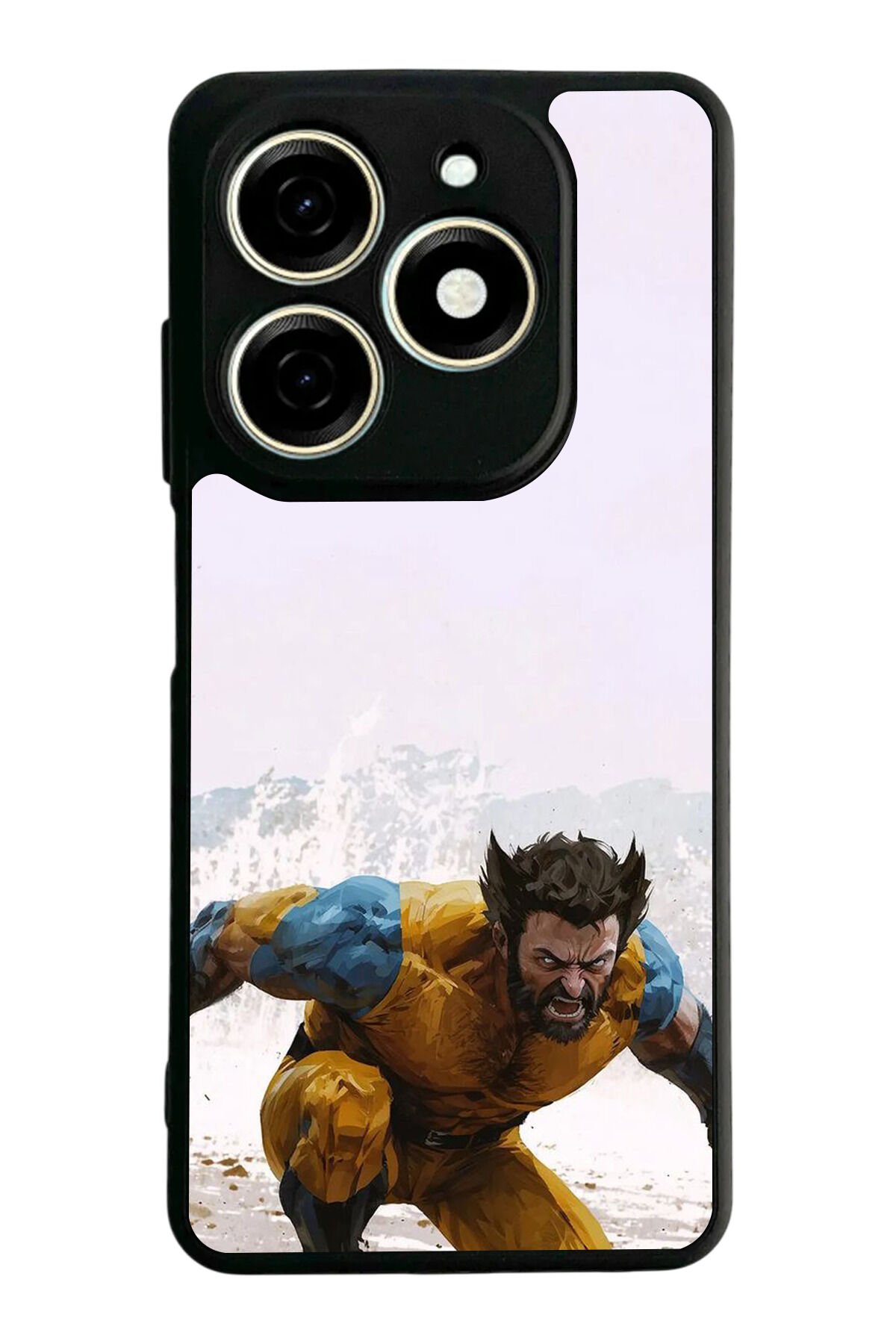 Infınıx Smart 8 Pro Uyumlu Wolverine Tasarımlı Glossy Premium Kılıf