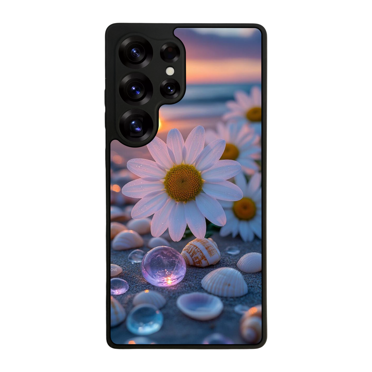 Samsung Galaxy S25 Ultra Uyumlu Cicek Tasarımlı Glossy Premium Kılıf