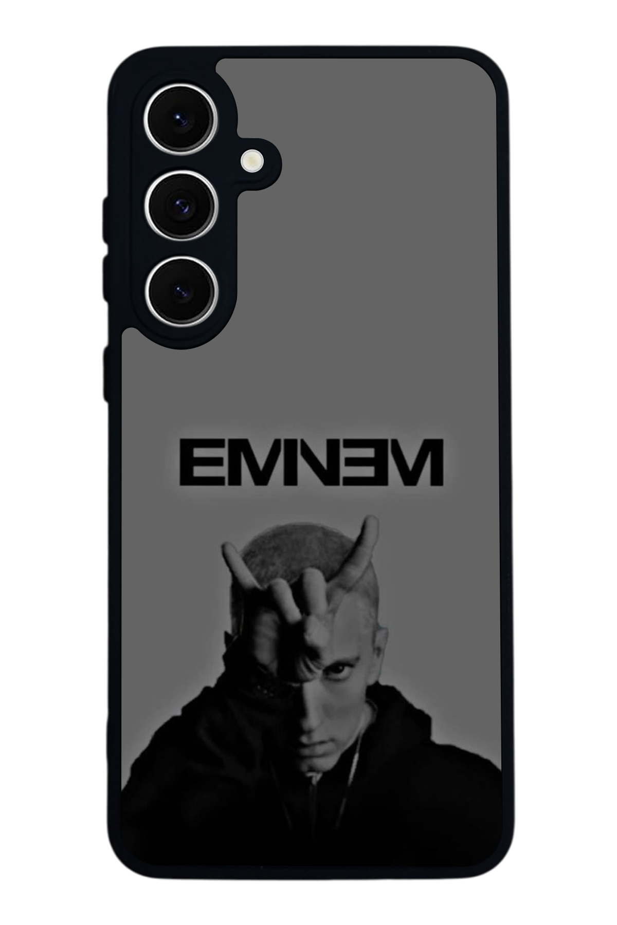 Samsung Galaxy S24 FE Uyumlu Eminem Tasarımlı Glossy Premium Kılıf
