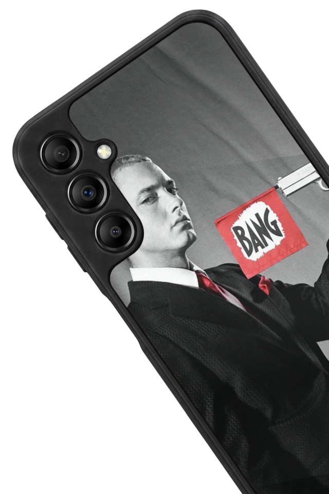 Samsung Galaxy A14 Uyumlu Eminem Tasarımlı Glossy Premium Kılıf