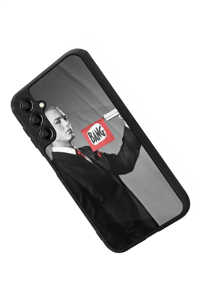 Samsung Galaxy A14 Uyumlu Eminem Tasarımlı Glossy Premium Kılıf
