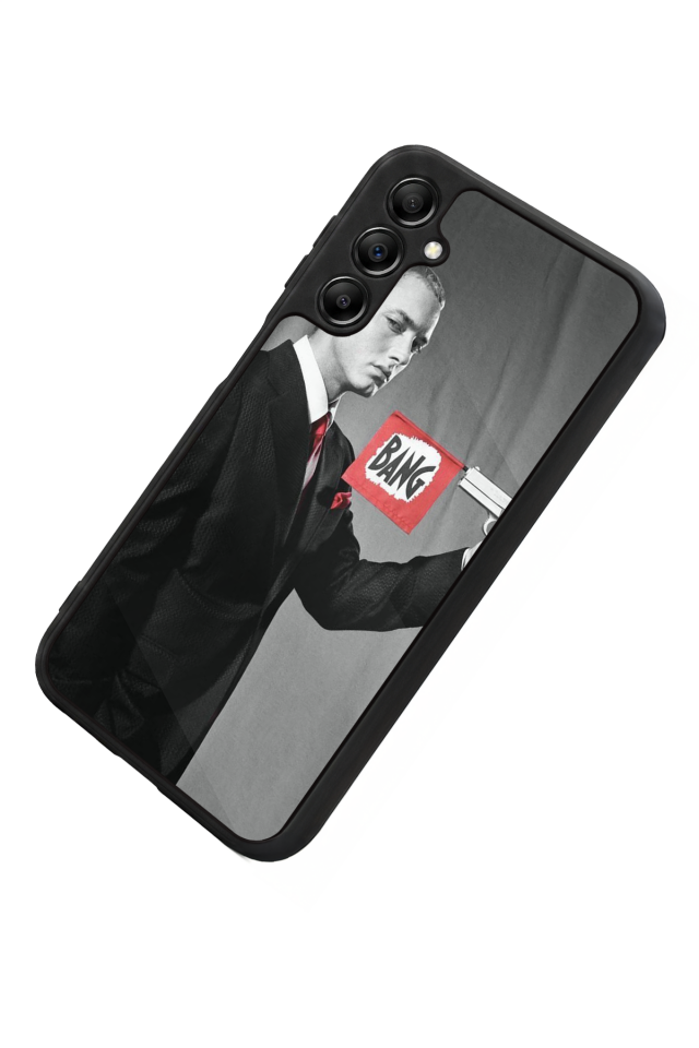 Samsung Galaxy A14 Uyumlu Eminem Tasarımlı Glossy Premium Kılıf