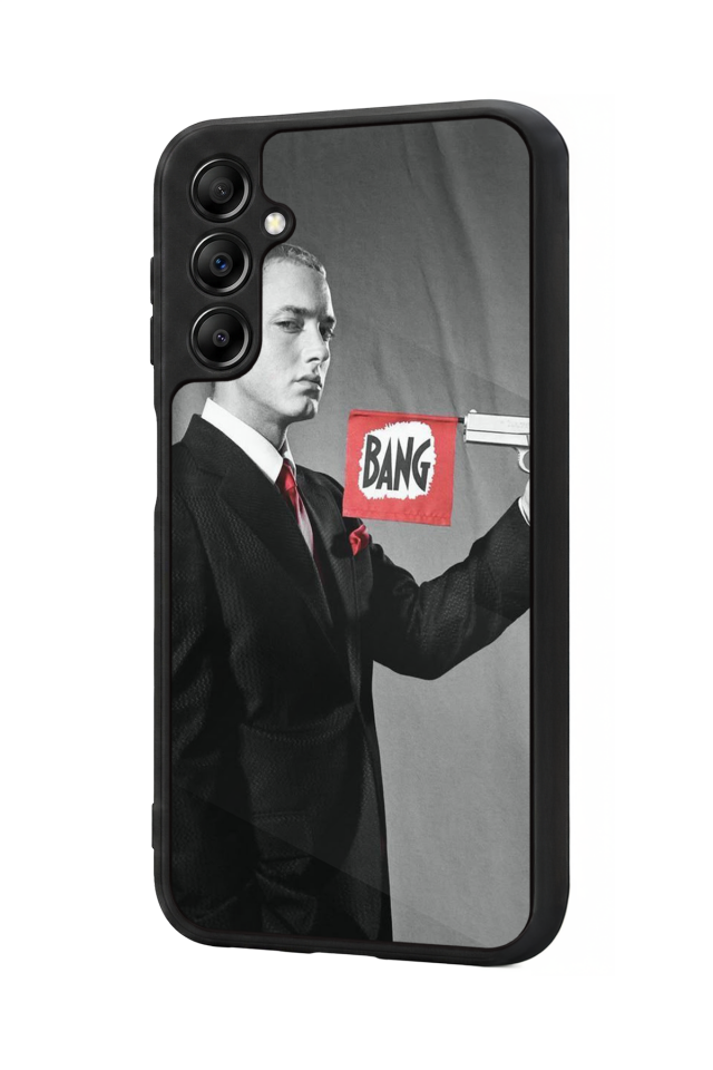 Samsung Galaxy A14 Uyumlu Eminem Tasarımlı Glossy Premium Kılıf
