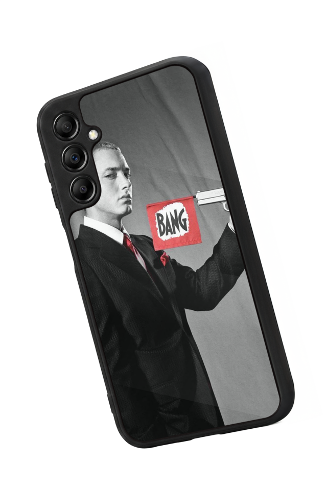 Samsung Galaxy A14 Uyumlu Eminem Tasarımlı Glossy Premium Kılıf