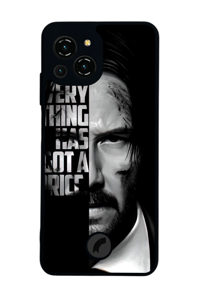Reeder S23 Pro Max Uyumlu JohnWick Tasarımlı Glossy Premium Kılıf