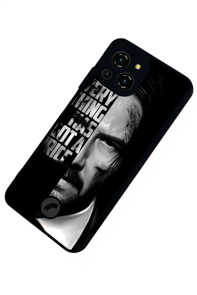 Reeder S23 Pro Max Uyumlu JohnWick Tasarımlı Glossy Premium Kılıf
