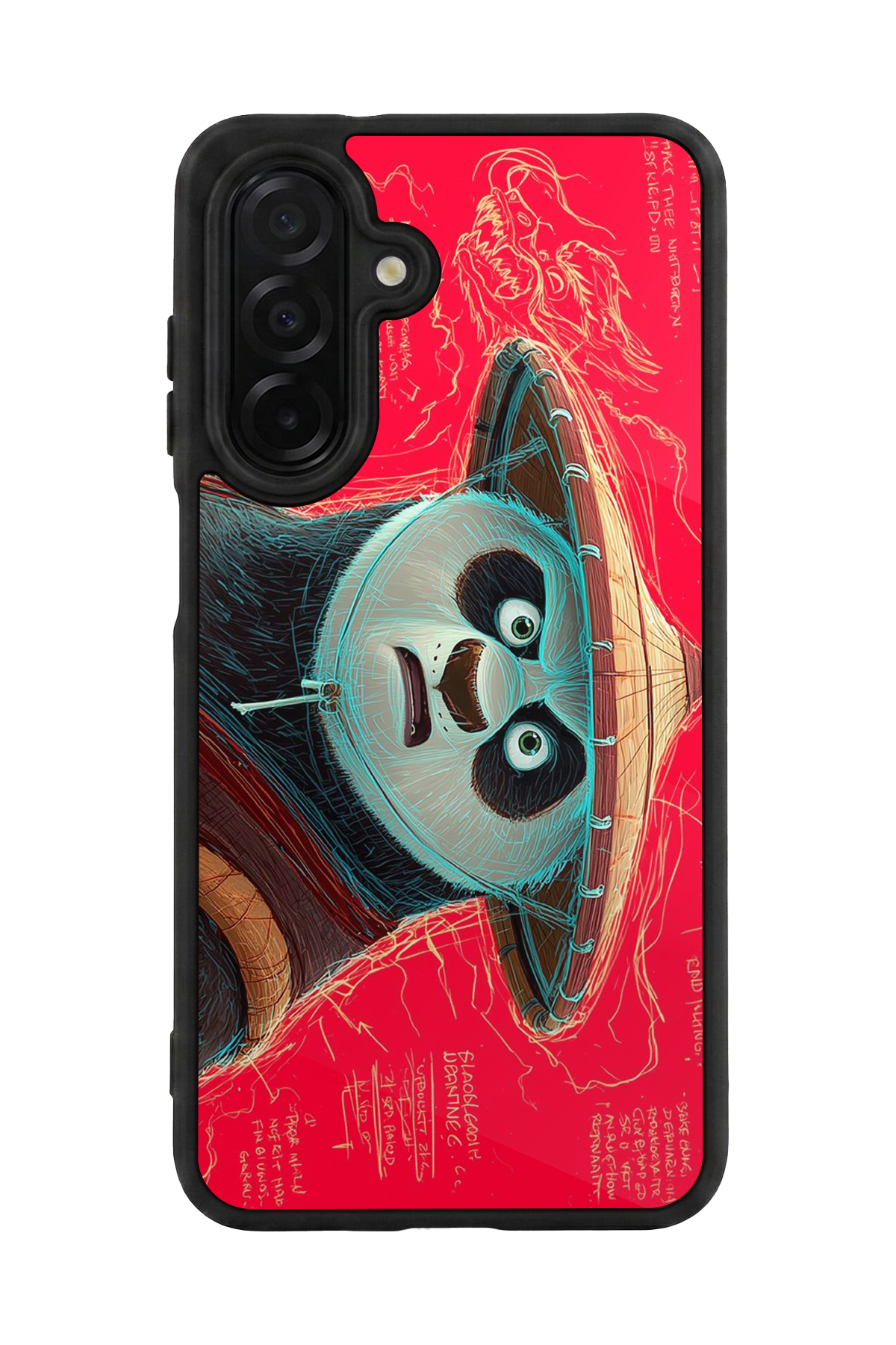 Samsung Galaxy A56 Uyumlu Kung Fu Panda Tasarımlı Glossy Premium Kılıf