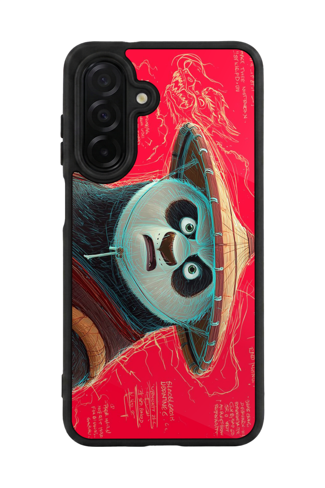 Samsung Galaxy A56 Uyumlu Kung Fu Panda Tasarımlı Glossy Premium Kılıf