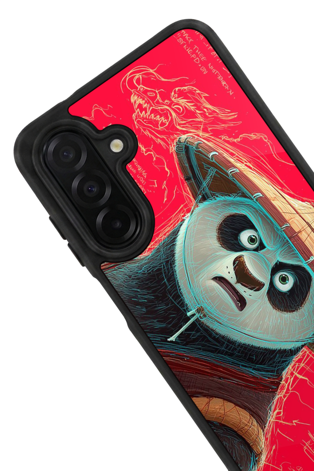Samsung Galaxy A56 Uyumlu Kung Fu Panda Tasarımlı Glossy Premium Kılıf