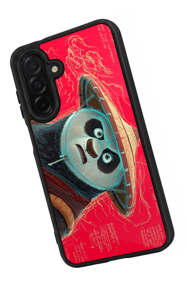 Samsung Galaxy A56 Uyumlu Kung Fu Panda Tasarımlı Glossy Premium Kılıf
