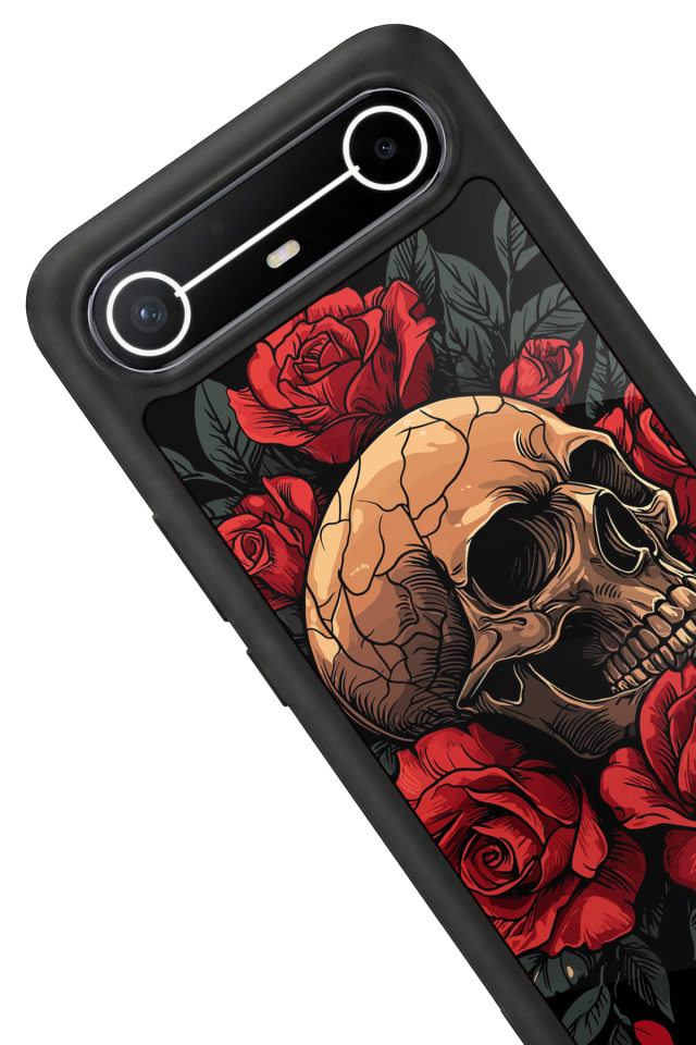 Tecno Spark Slim 5G Uyumlu KuruKafa Tasarımlı Glossy Premium Kılıf