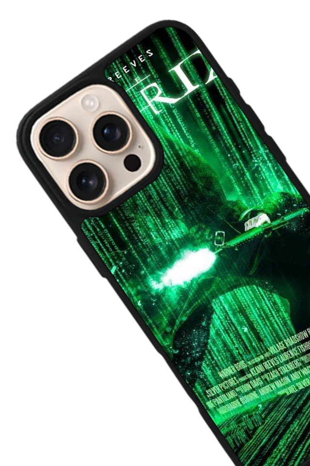 iPhone 16 Pro Uyumlu MatriiPhone 16 Pro Tasarımlı Glossy Premium Kılıf