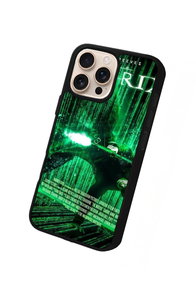 iPhone 16 Pro Uyumlu MatriiPhone 16 Pro Tasarımlı Glossy Premium Kılıf
