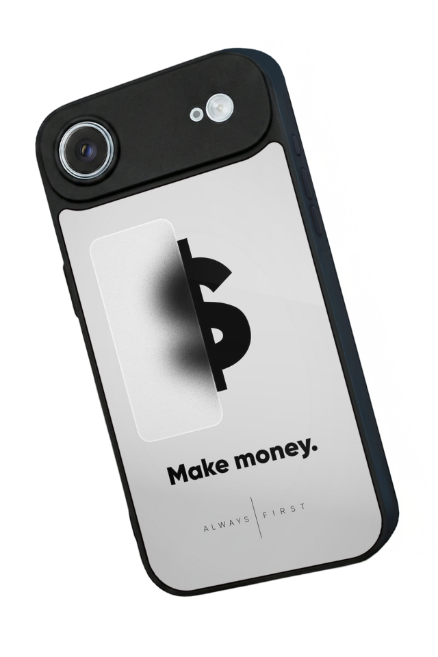 iPhone 17 Air Uyumlu Money Para Tasarımlı Glossy Premium Kılıf