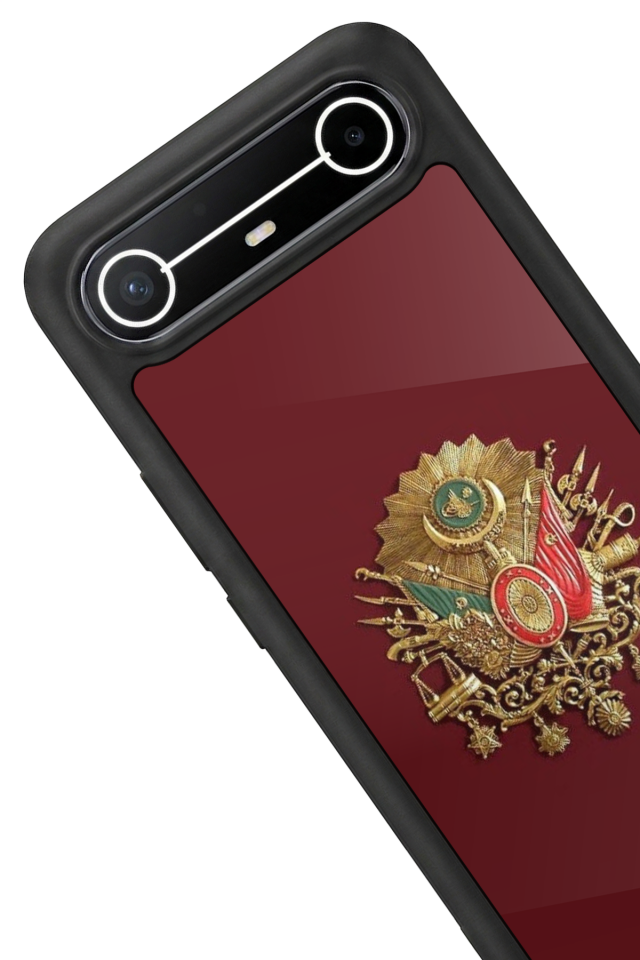 Tecno Spark Slim 5G Uyumlu Osmanli Tugrasi Tasarımlı Glossy Premium Kılıf