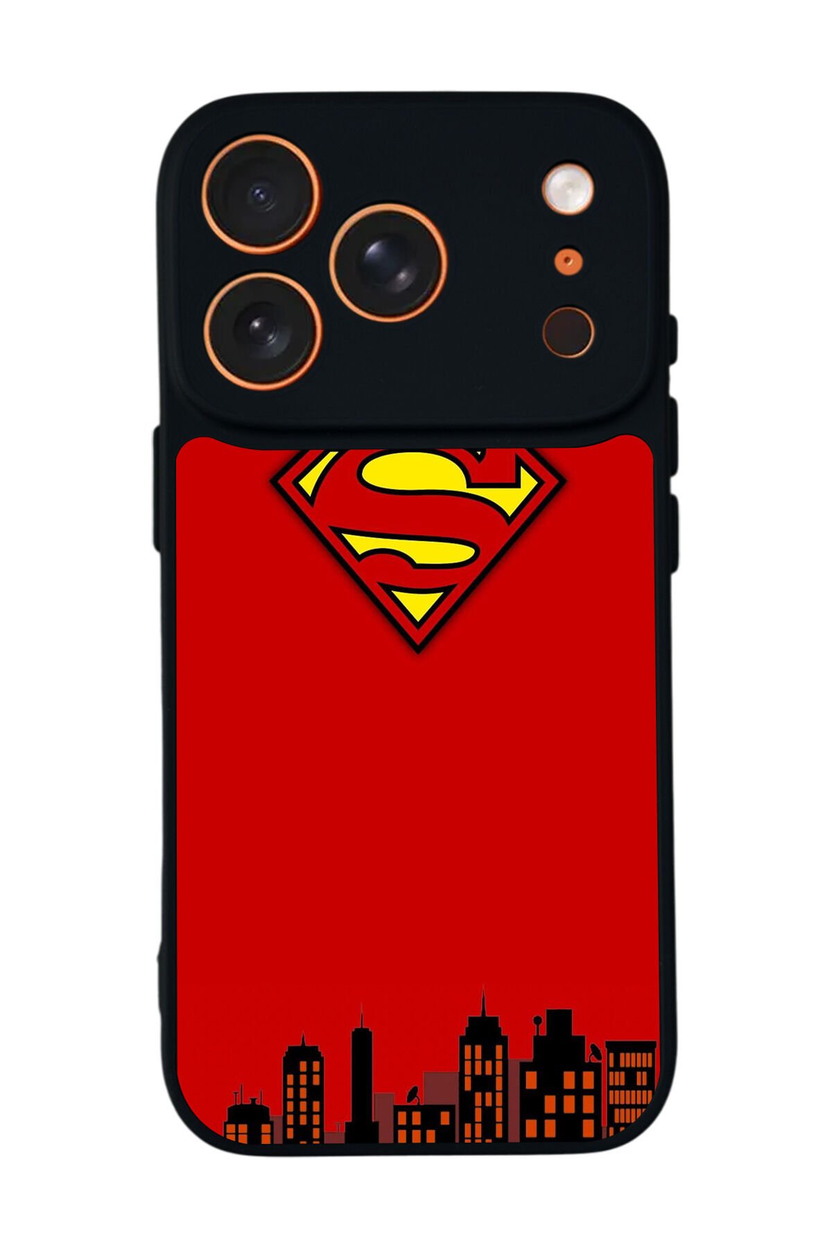 iPhone 17 Pro Uyumlu Superman Tasarımlı Glossy Premium Kılıf