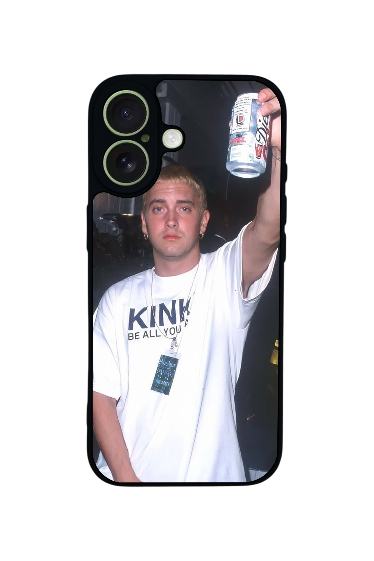 iPhone 17 Uyumlu Eminem Tasarımlı Glossy Premium Kılıf