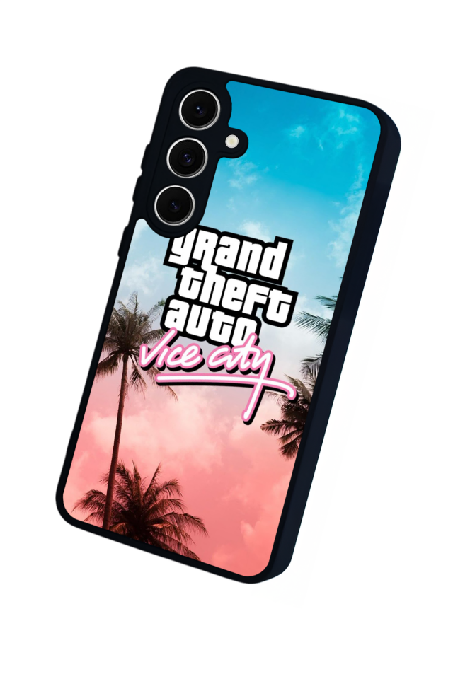 Samsung Galaxy A16 Uyumlu GTA Tasarımlı Glossy Premium Kılıf