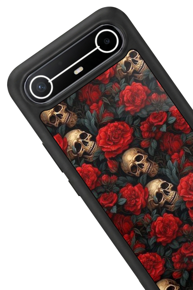 Tecno Spark Slim 5G Uyumlu KuruKafa Tasarımlı Glossy Premium Kılıf