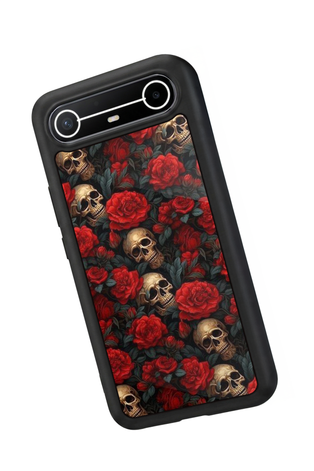 Tecno Spark Slim 5G Uyumlu KuruKafa Tasarımlı Glossy Premium Kılıf