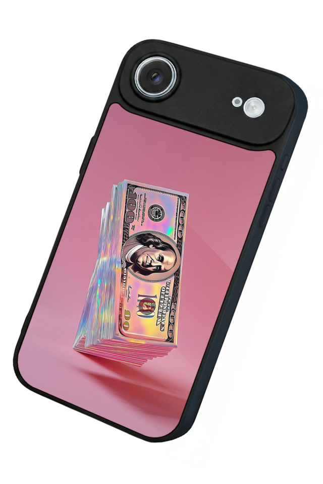 iPhone 17 Air Uyumlu Money Para Tasarımlı Glossy Premium Kılıf