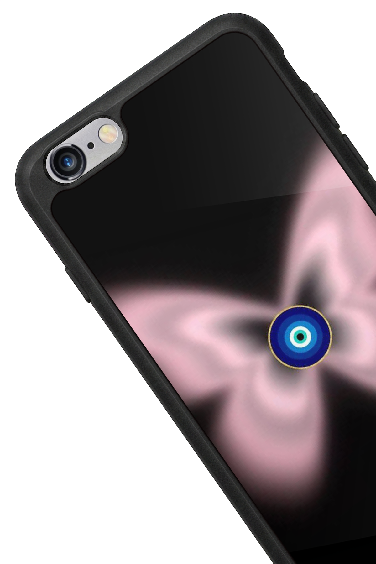 iPhone 6 Plus Uyumlu Nazar Tasarımlı Glossy Premium Kılıf