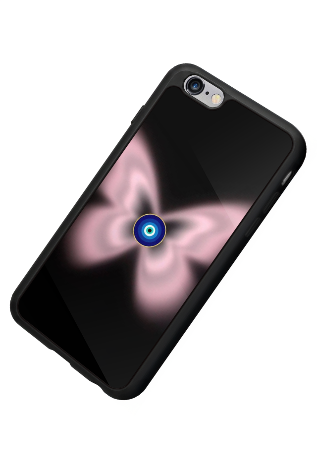 iPhone 6 Plus Uyumlu Nazar Tasarımlı Glossy Premium Kılıf