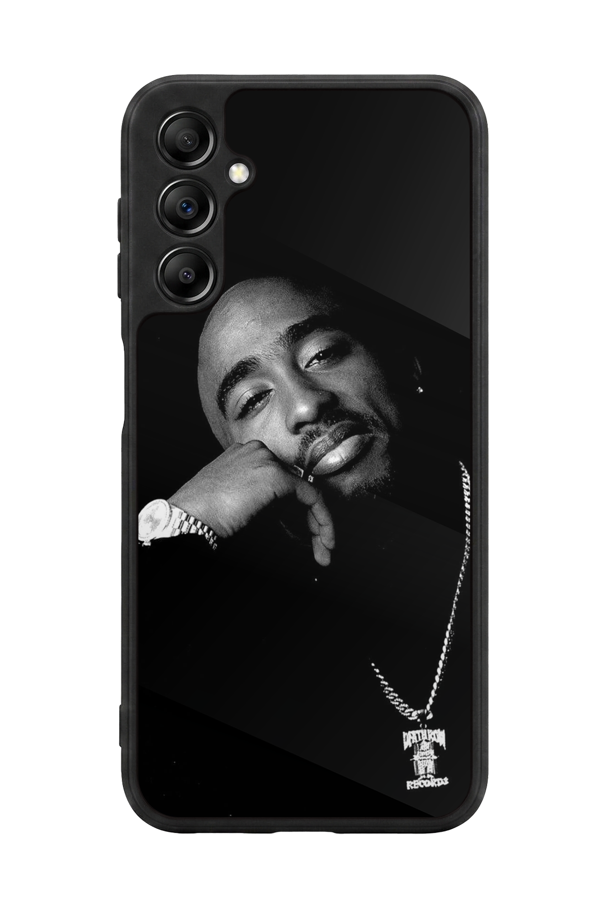 Samsung Galaxy A14 Uyumlu Tupac Tasarımlı Glossy Premium Kılıf