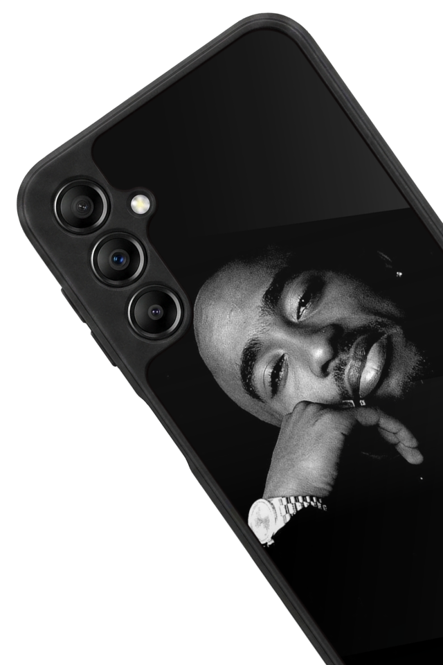 Samsung Galaxy A14 Uyumlu Tupac Tasarımlı Glossy Premium Kılıf