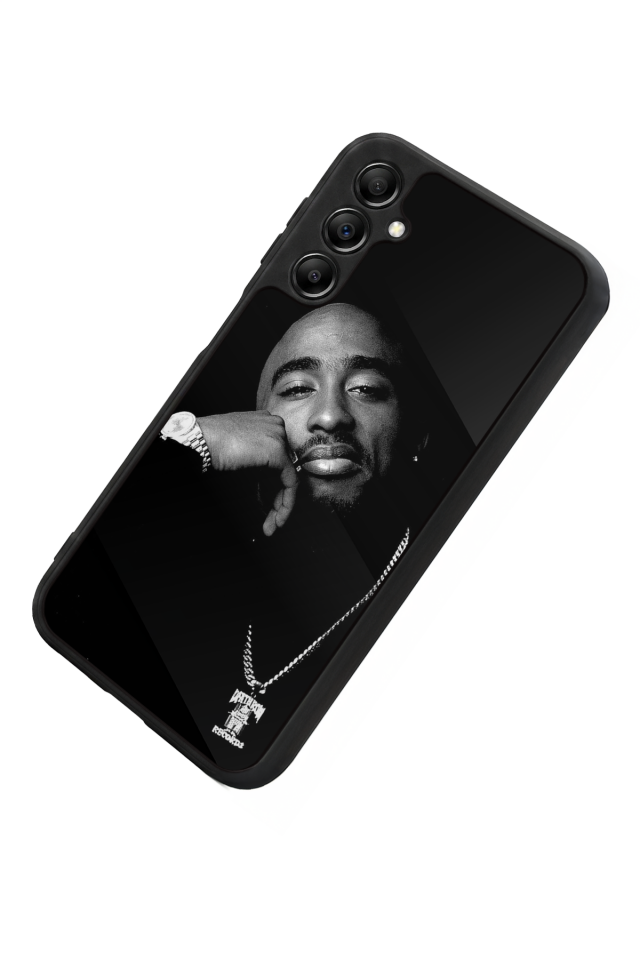 Samsung Galaxy A14 Uyumlu Tupac Tasarımlı Glossy Premium Kılıf